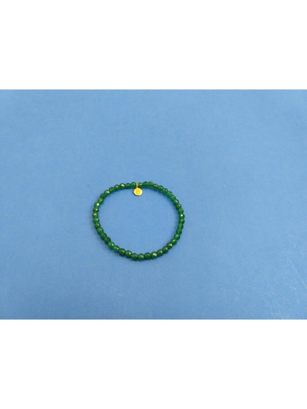 Satya Tree of Life Charm Bracelet Green Beads